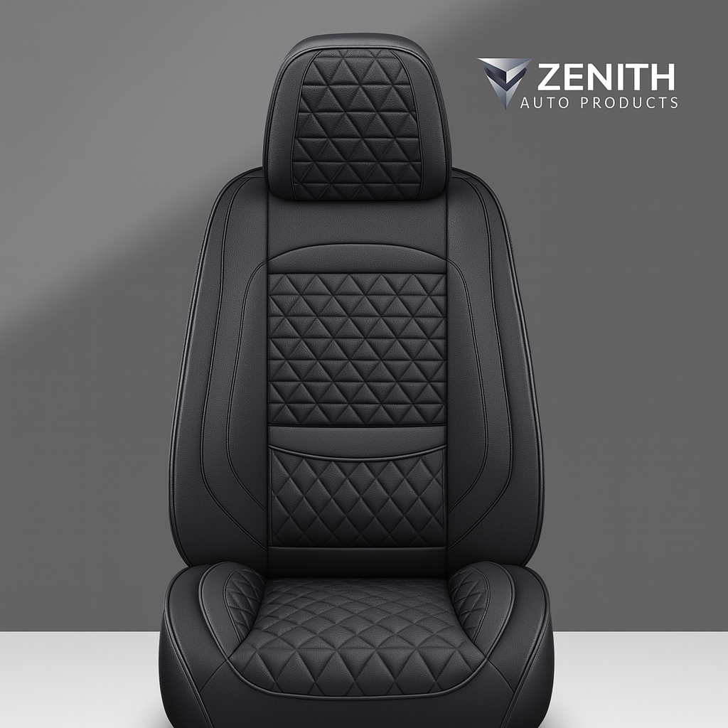 Zenith Auto Luxe Seat Covers™ Black