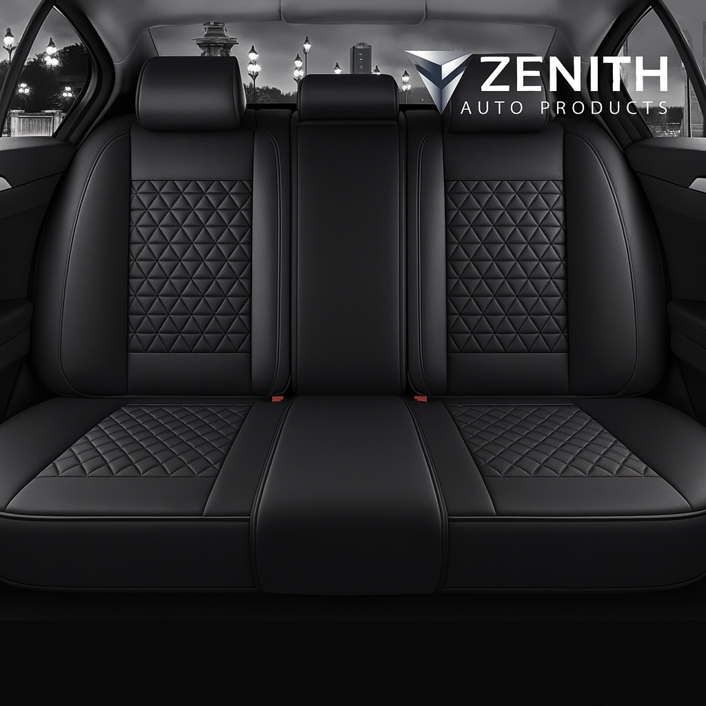 Zenith Auto Luxe Seat Covers™ Black
