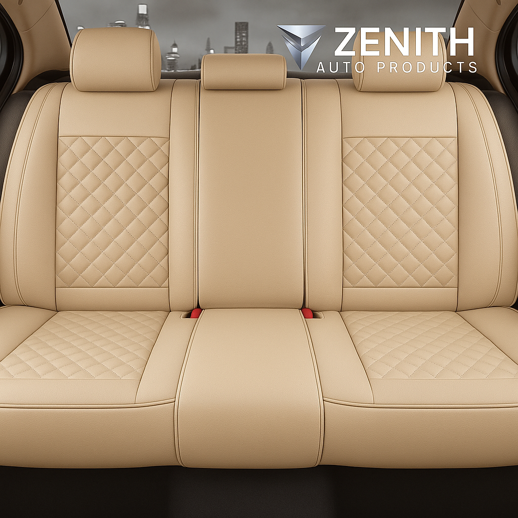 Zenith Auto Luxe Seat Covers™ Beige