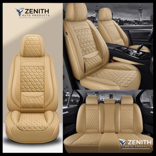 Zenith Auto Luxe Seat Covers™ Beige